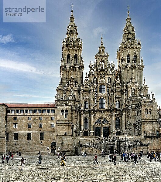 Kathedrale Santiago de Compostela Spanien