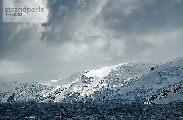 Süd-Shetland Insel Gletscherlandschaft Antarktis
