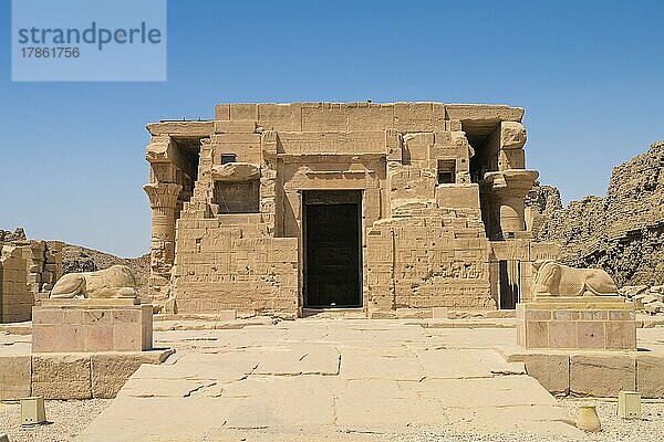 Geburtstempel Mamisi der Göttin Hathor  Hathor-Tempel  Dendera  Qina  Ägypten  Afrika