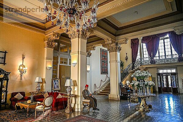 Foyer  Eingangshalle  Hotel Winter Palace  Luxor  Ägypten  Afrika