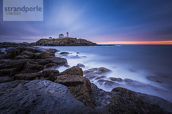 Nubble Lighthouse York Maine Fotografie