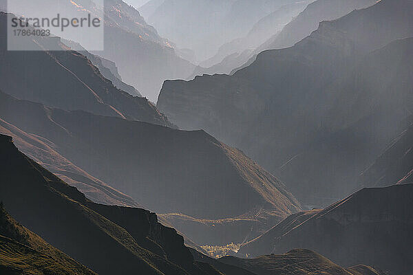 Berglandschaft  Dagestan  Nordkaukasus