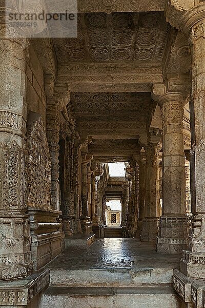 Jain-Tempel in Ranakpur. Rajasthan  Indien  Asien