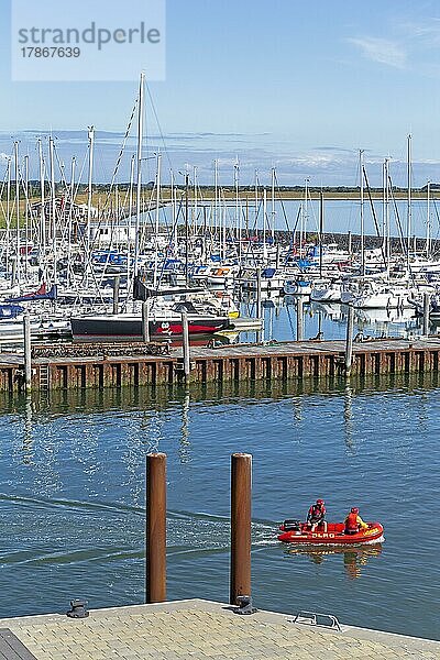 Yachthafen  Wyk  Insel Föhr  Nordfriesland  Schleswig-Holstein  Deutschland  Europa