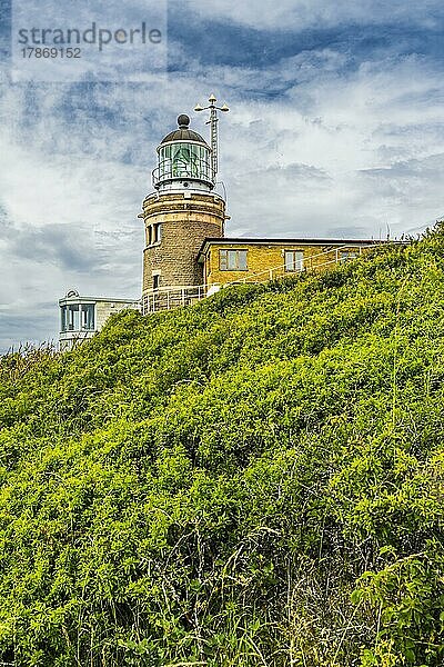 Leuchtturm im Naturreservat Kullaberg bei Mölle  Höganöäs  Schweden  Europa