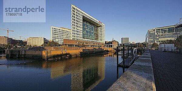 Spiegel Hauptsitz an der Ericusspitze  Hafencity  Hamburg  Deutschland  Europa