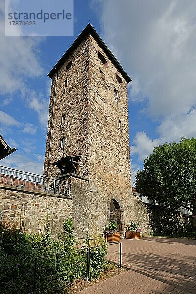 Historische Kaiserturm erbaut 1372 in Villingen  Villingen-Schwenningen  Südschwarzwald  Schwarzwald  Baden-Württemberg  Deutschland  Europa