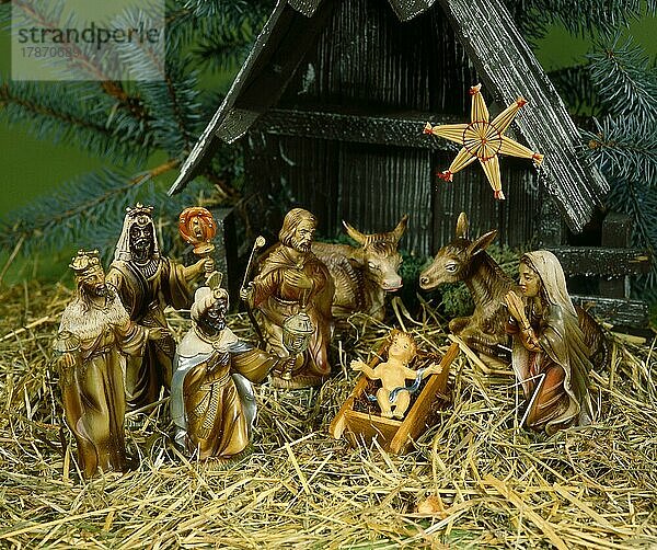 Weihnachtskrippe  Geburt Jesu Christi  Weihnachtszeit  Advent  Creche  birth Jesus Christ  yule tide