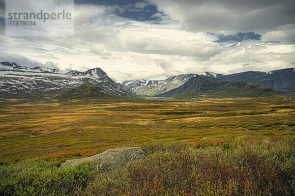 Blick auf das Hardangervidda-Plateau im Herbst