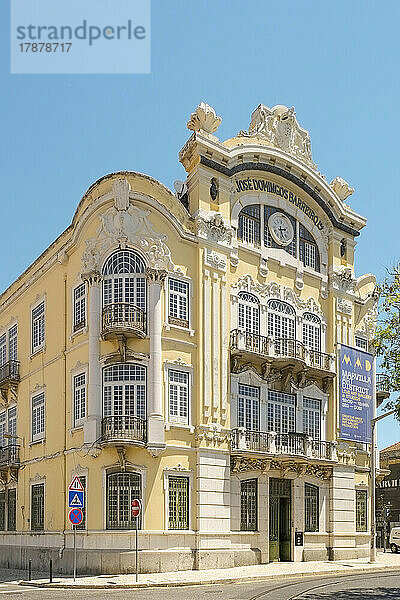 Lissabon  Portugal  Fassade eines historischen Gebäudes