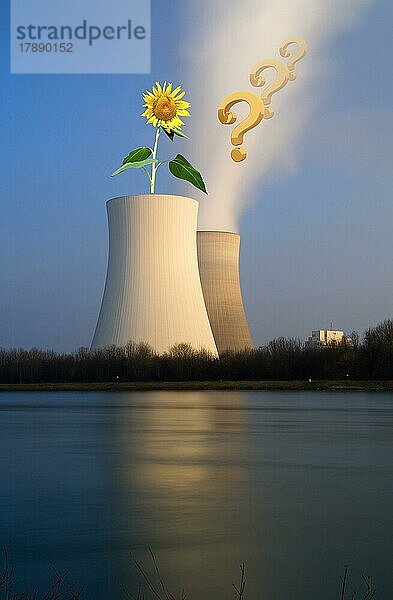 Symbolfoto  Kernkraftwerk Laufzeit  Politik  Diskussion  Umweltschutz  Notstand Strom Öl Gas  Ukraine-Russland  erneuerbare Energie  Sicherheit  Deutschland  EU  Europäische Union  Europa