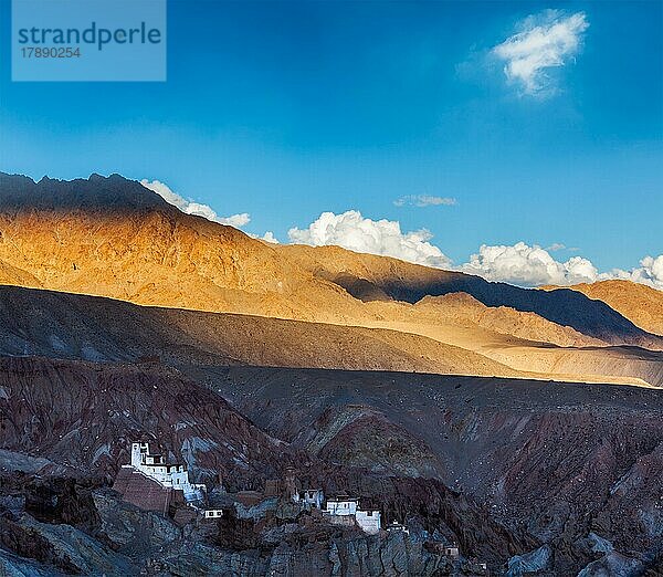 Basgo Gompa (tibetisch-buddhistisches Kloster) . Ladakh  Indien  Asien