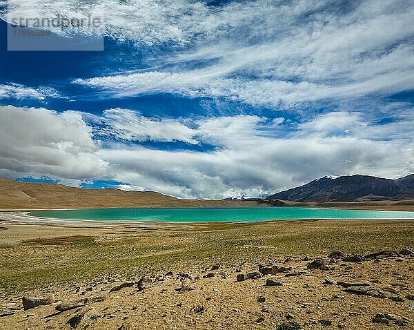 Himalaya-See Kyagar Tso  Ladakh  Indien  Asien