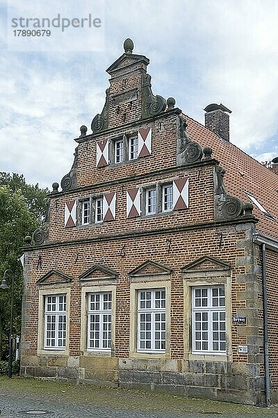Haus von Hülst  Historischer Ortskern Legden  Münsterland  Nordrhein-Westfalen  Deutschland  Europa