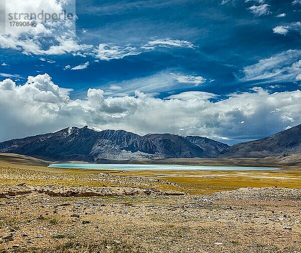 Himalaya-See Kyagar Tso  Ladakh  Indien  Asien