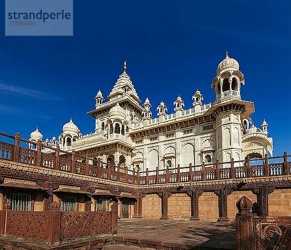 Jaswanth Thada-Mausoleum  Jodhpur  Rajasthan  Indien  Asien