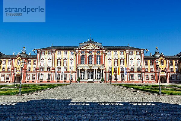 Schloss Bruchsal Barockschloss Reise reisen Architektur in Bruchsal  Deutschland  Europa