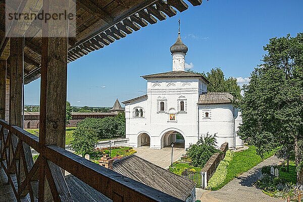 Verkündigungstor Kirche  Spaso-Evfimiev-Kloster  Suzdal  Russland  Europa