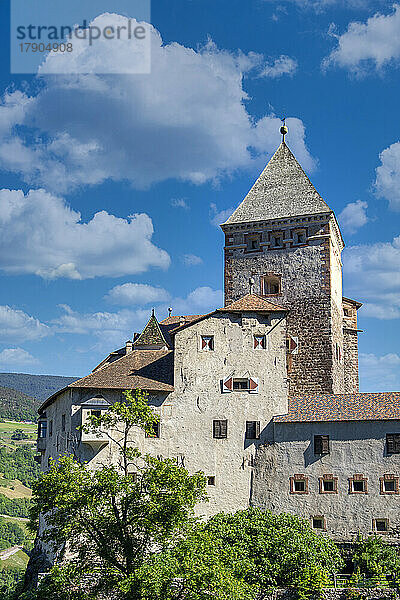 Schloss Trostburg  Bezirk Bozen  Grödnertal  Südtirol  Italien  Europa