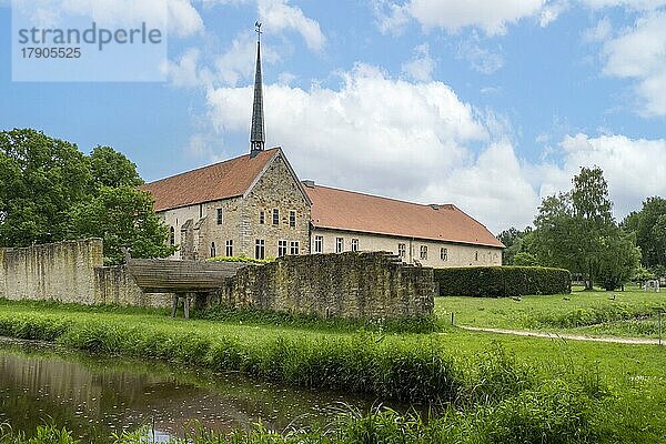 Kloster Gravenhorst  ehemalige Zisterzienserinnenabtei  Hörstelo  Tecklenburger Land  Nordrhein-Westfalen  Deutschland  Europa