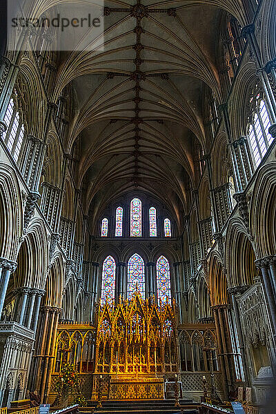 Innenraum  Kathedrale von Ely  Ely  Cambridgeshire  England  Vereinigtes Königreich  Europa