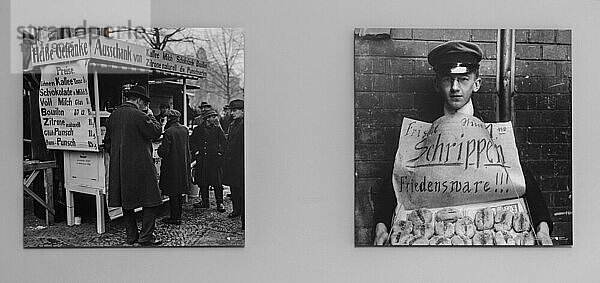 Alte Schwarz Weiß Fotografie der Dreißiger Jahre  Berlin  Deutschland  Europa