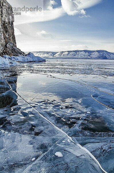 Baikalsee  Insel Olchon  Pribaikalski-Nationalpark  Provinz Irkutsk  Sibirien  Russland  Europa