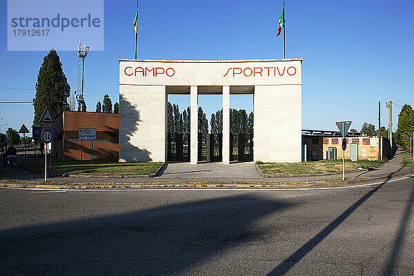 Campo Sportivo  Tresigallo  Provinz Ferrara  Emilia-Romagna  Italien  Europa