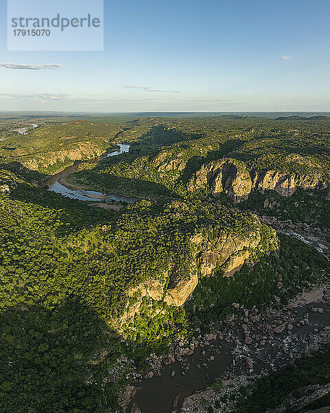 Lanner-Schlucht  Makuleke-Vertragspark  Krüger-Nationalpark  Südafrika  Afrika