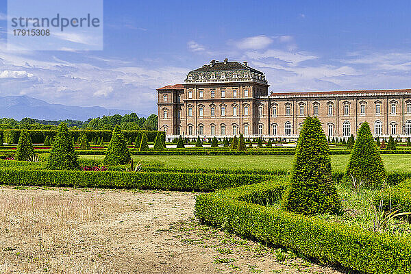 Garten Venaria Reale  Turin  Piemont  Italien  Europa