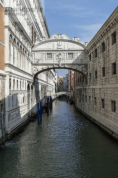 Ponte dei Sospiri (Seufzerbrücke)  Venedig  UNESCO-Weltkulturerbe  Venetien  Italien  Europa