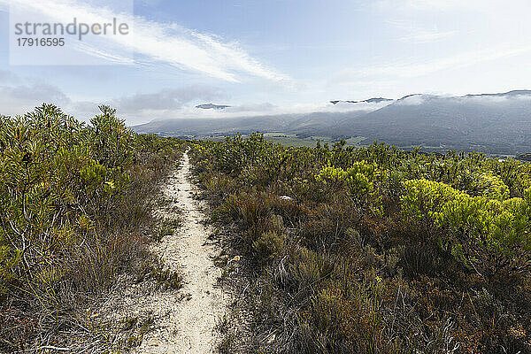 Südafrika  Stanford Valley Manor  Wanderweg in den Klein Mountains