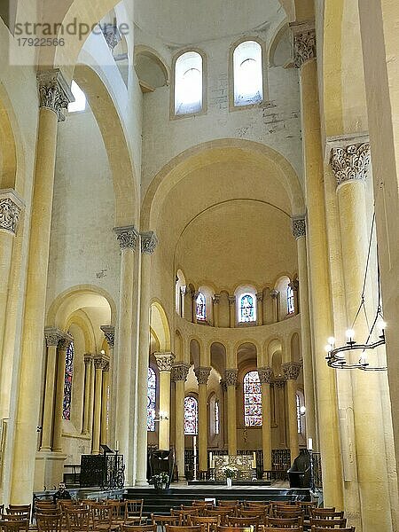 Clermont Ferrand. Romanische Kirche Notre Dame du Port. Departement Puy de Dome. Auvergne Rhône-Alpes. Frankreich