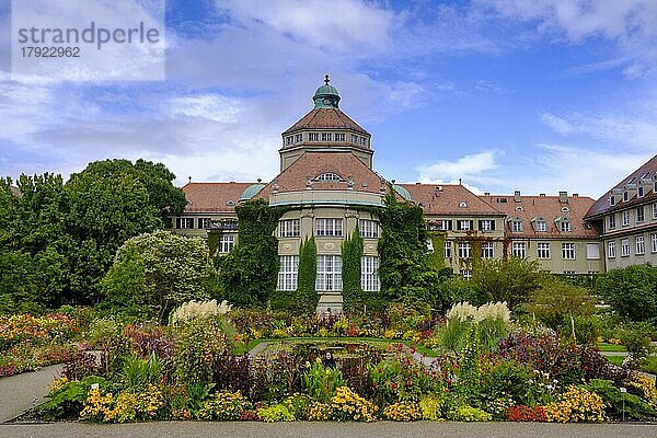 Historisches Botanisches Institut  Botanischer Garten München-Nymphenburg  München  Oberbayern  Bayern  Deutschland  Europa