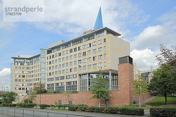 Behördenzentrum im Gutleutviertel  Main  Frankfurt  Hessen  Deutschland  Europa