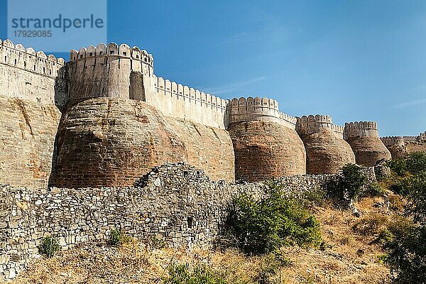 Kumbhalgarh ist eine Festung im Distrikt Rajsamand im Bundesstaat Rajasthan im Westen Indiens  die im 15