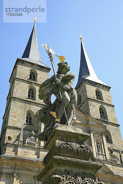 Kloster Michelsberg  Michaelsberg  ehemalige Benediktinerabtei  Bamberg  Oberfranken  Bayern  Deutschland  Europa