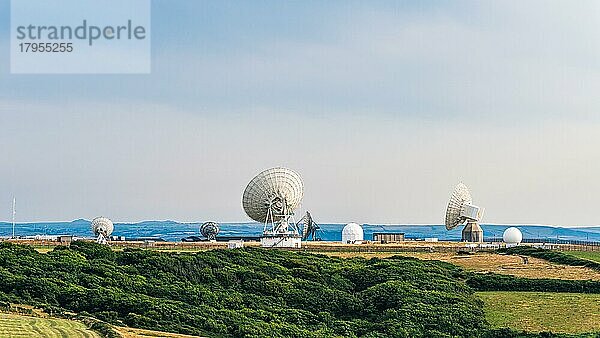 GCHQ Bude  GCHQ Composite Signals Organisation Station Morwenstow  Cornwall  England  Großbritannien  Europa