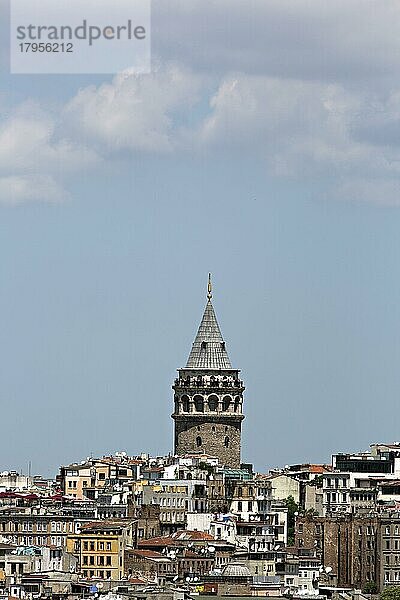 Galata-Turm  Istanbul  Türkei  Asien