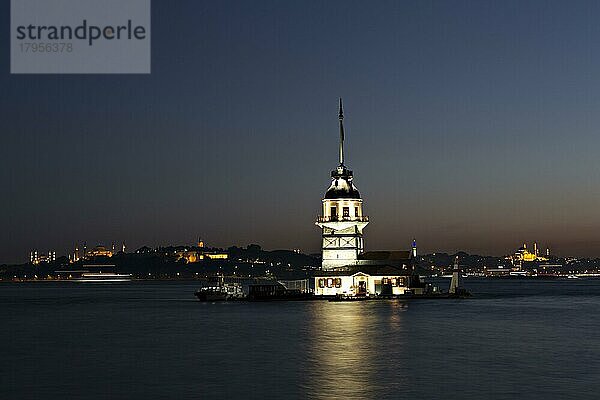 Maiden Tower  Istanbul  Türkei  Asien