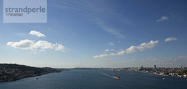 Bosporus  Istanbul  Türkei  Asien