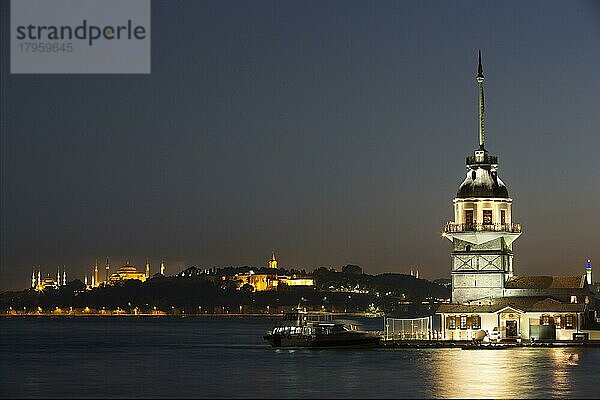 Maiden Tower  Istanbul  Türkei  Asien