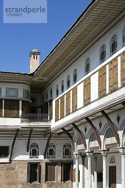 Blick vom Harem im Topkapi-Palast  Istanbul  Türkei  Asien