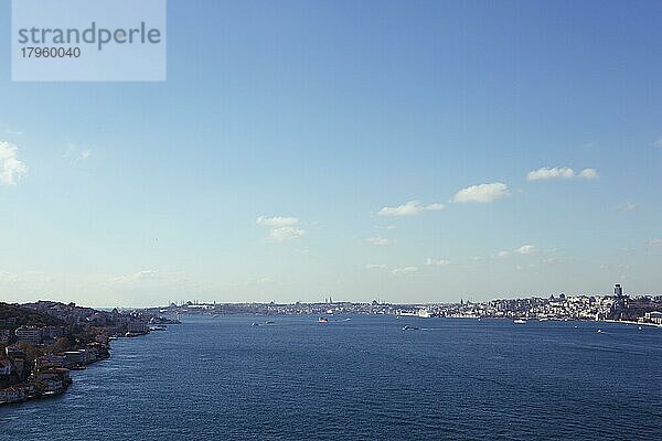 Bosporus  Istanbul  Türkei  Asien