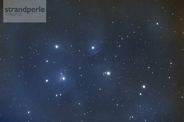 Sternhaufen Plejaden mit Reflexionsnebel  Messier 45  M45