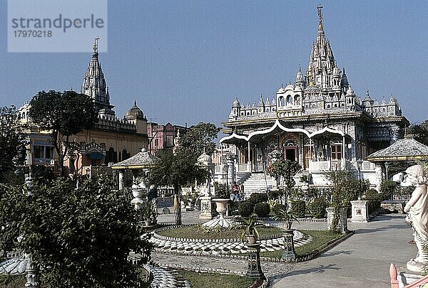 Parshwanath Jain-Tempel  erbaut 1867  Kolkata oder Kalkutta  Westbengalen  Indien  Asien