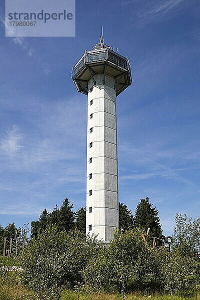 Hochheideturm  Aussichtsturm  Ettelsberg  Willingen  Rothaargebirge  Sauerland  Hessen  Deutschland  Europa