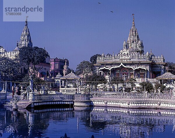 Jain-Tempel in Kolkatta oder Kalkutta  Westbengalen  Indien  1867 n. Chr  Asien