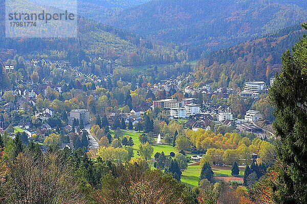 Baden-Württemberg  Bad Herrenalb  Nord  Schwarzwald  im Herbst