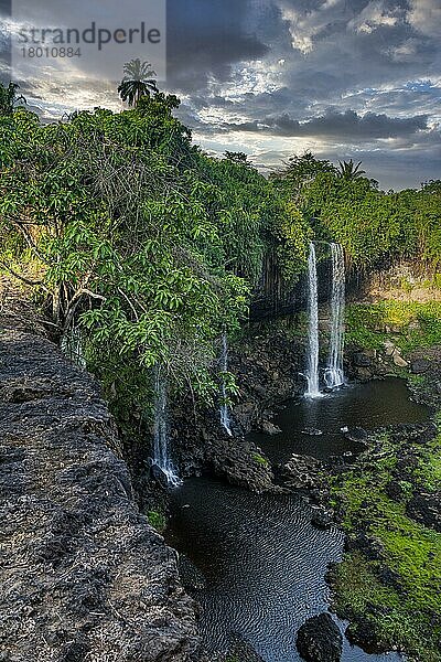 Agbokim-Wasserfall  Ikom  Nigeria  Afrika